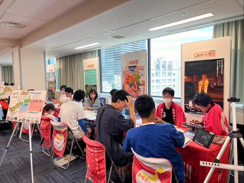 県や各市町の担当者と相談ができます!