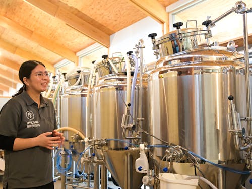 彦根麦酒のブルワーの豊村さん