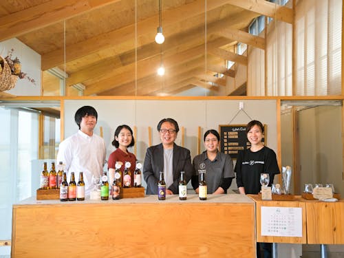 甲良柚子IPAではゆずのだいどこの柚子を使用しています