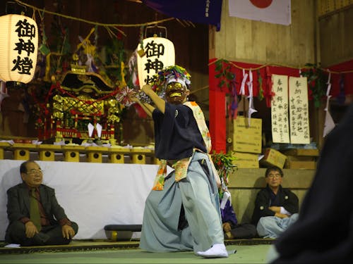 重要無形民俗文化財の椎葉神楽