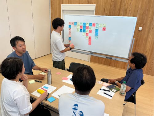 まちづくりワークショップの様子