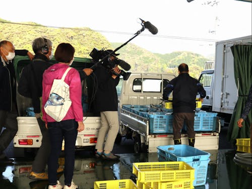 テレビ取材への対応