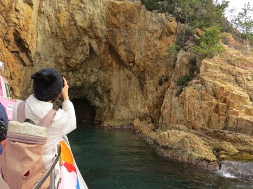 クルーズ船で行く!青海島ジオツアー