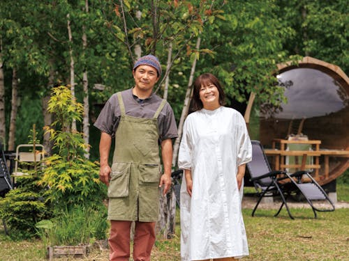 東京都から移住した岩本夫妻♬