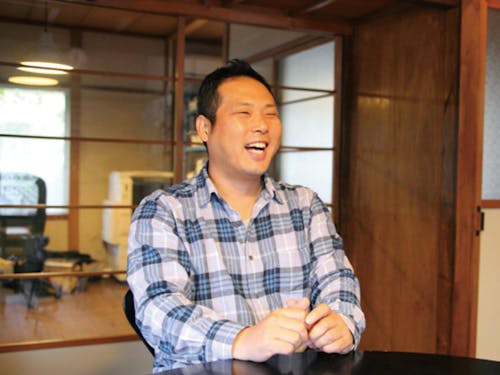 ゲストの北山さん!土木解体業の仕事をしながら、空き家対策活動も行っている