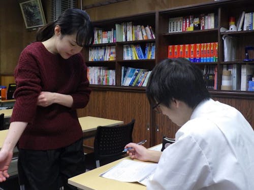 生徒一人ひとりと向き合う