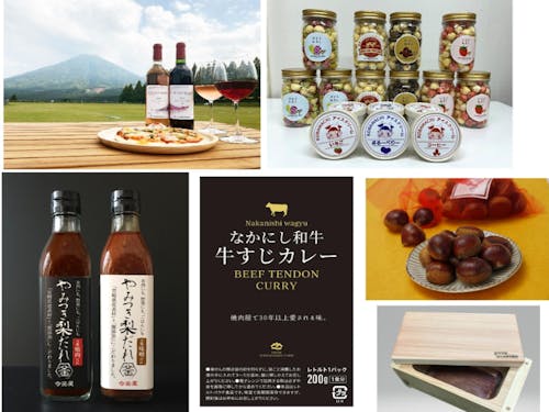 にしもろマルシェで出店予定の商品