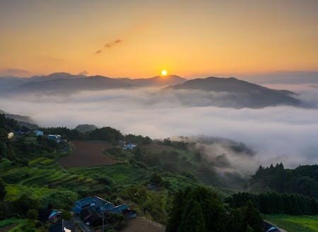内子町の雲海