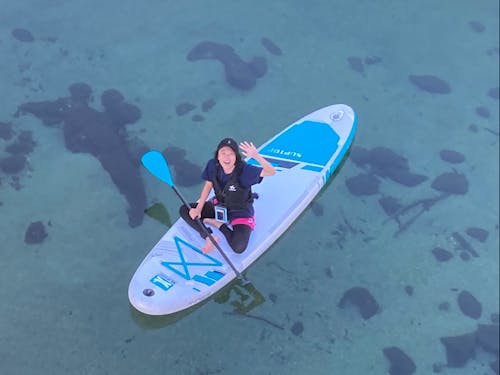 朝活中のスタッフ