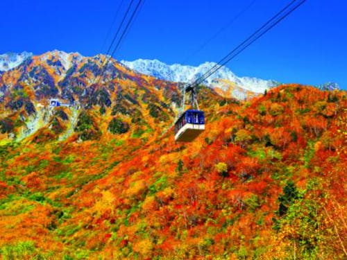 秋の立山アルペンルート