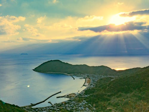 大嶽からの朝日