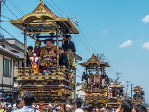 平成２６年にユネスコ無形文化遺産に登録された【城端曳山祭】
