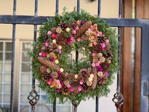 クリスマスリース作り