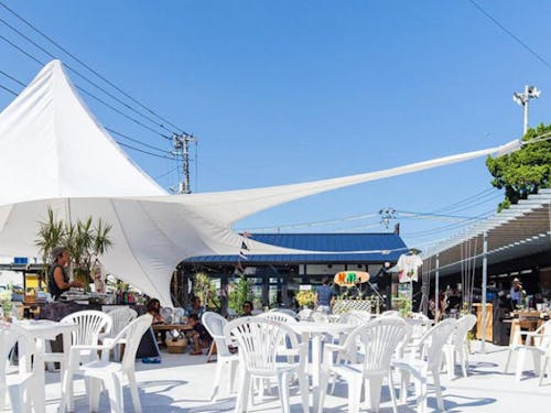 ワークスペースのNanZ VILLAGEのテラス