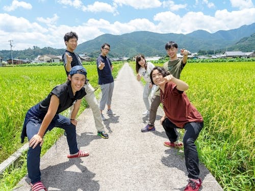 自然の中で生きていく…笑顔♡