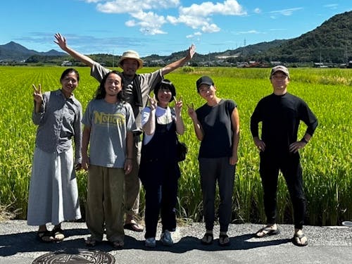 前回の参加者と記念撮影