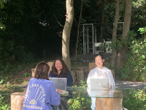 壱岐島の自然に囲まれてリモートワーク