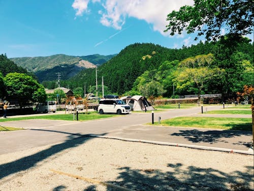 町内のキャンプ場