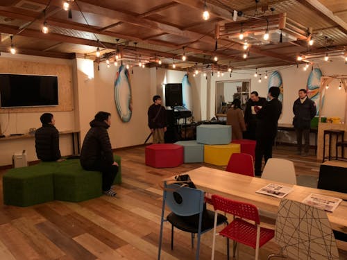 2階には独特の雰囲気の空間が