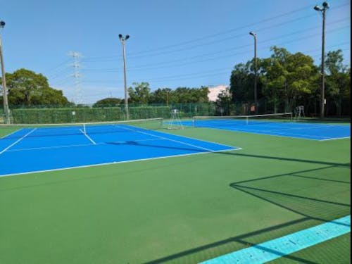 町内のテニスコートです🎾