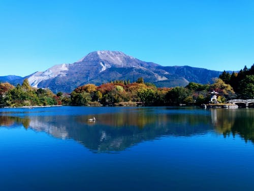 伊吹山と三島池