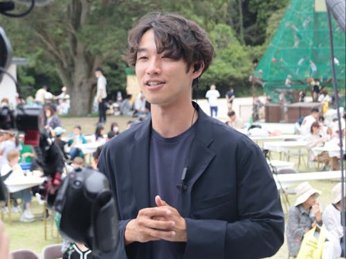 茨城県つくば市出身、村井 優さん。地域おこし協力隊を経て創業