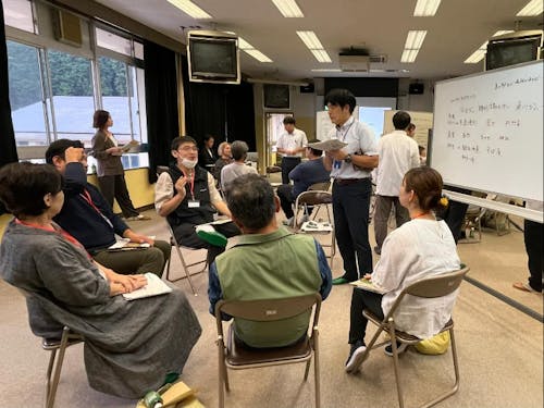 地域課題を「自分ごと」の課題として意識し、「共助」のあり方について考えます!