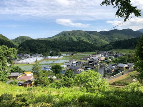 いわき市中山間地域の風景