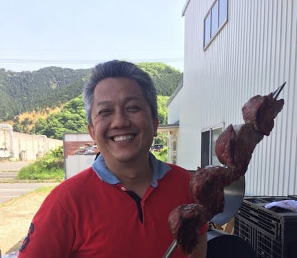 社長の森本さんはBBQインストラクターの資格を保持されています。もしかすると、ご馳走になれるかも！