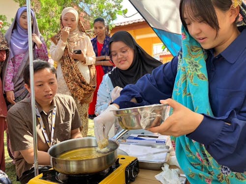 室戸高校(マレーシア・ランカウイジオパーク訪問)