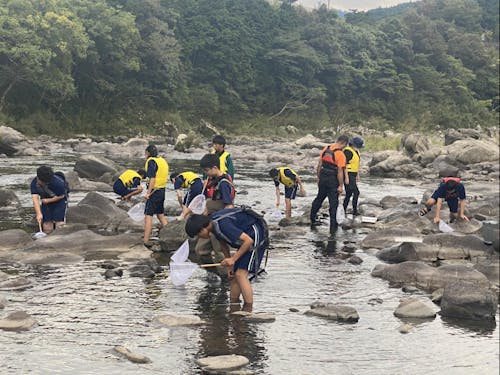 四万十高校(水質調査)