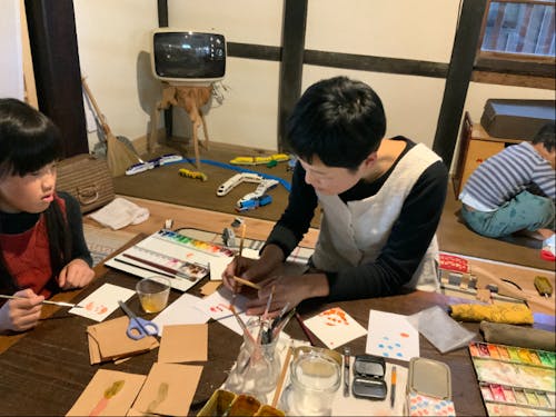 X’masカードWS中の渡部さん