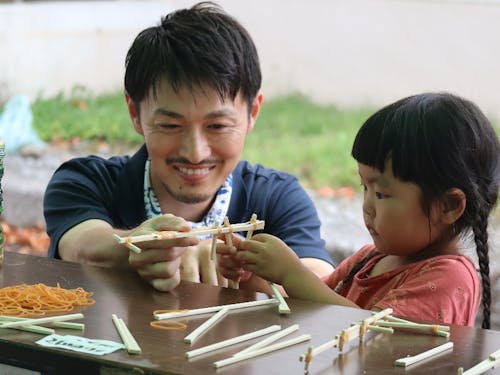 【現役隊員】地域の夏まつりで無料屋台を開催!手作り射的などのゲームで盛り上げました!