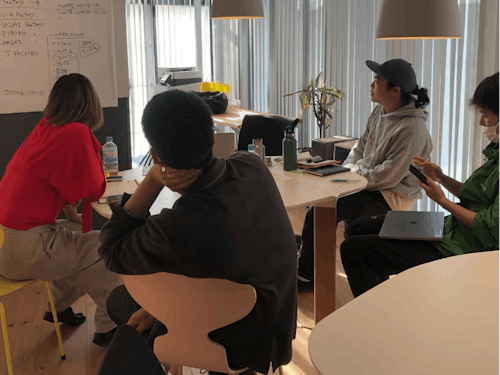 マチノイトのメンバーはもちろん、他ミッションの協力隊とも相談しながら活動できます