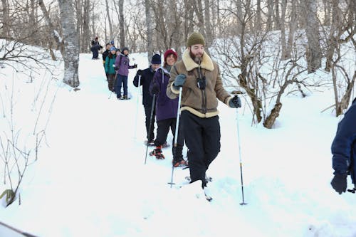 スノーシュー体験