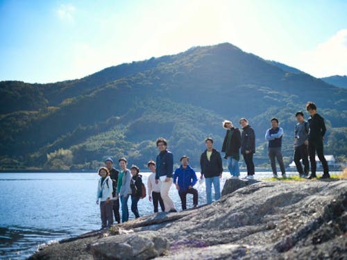 移住体験ツアーの風景