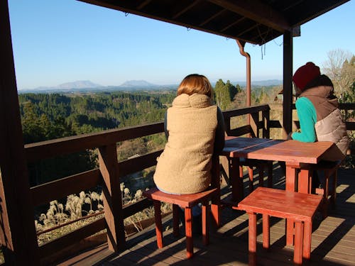 休日は雄大な景色を見ながら、ゆったりとくつろいで