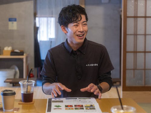 多可町での農業についての説明