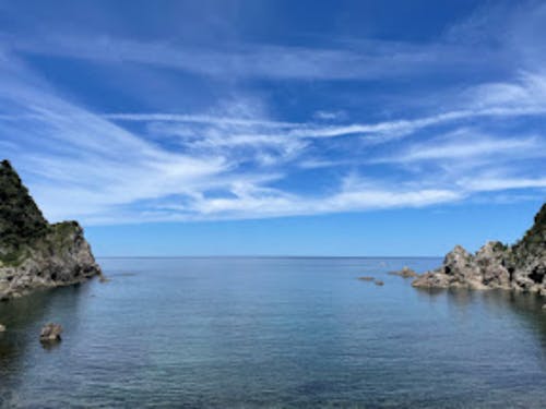 日本海の景色に癒やされるも良し