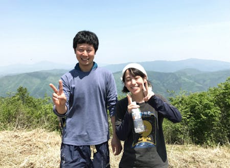 ゲスト③平山直さん（左）・平山朋花さん（右）