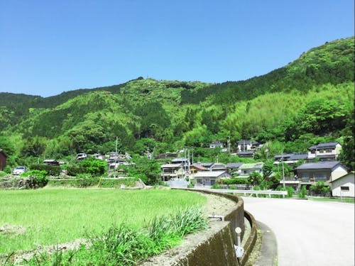 地方都市のすぐそばに自然の恵み
