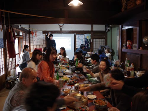 毎年3回ほど開催する「高田暮らしカフェ＠東京」。''高田で暮らす事だけが高田暮らしではない！''をテーマに、陸前高田に関わりのある人たちが集って交流をしました。