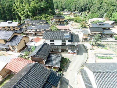 大杉地区のまちなみ