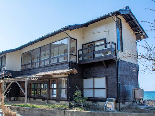 ちょっと小高いので海がよく見えます。