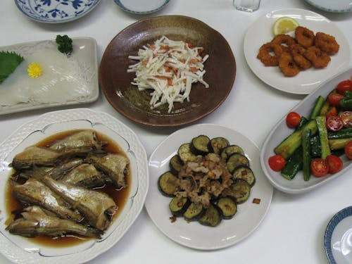 移住希望者といただいた夕食