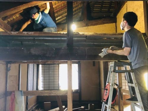 昨年度の最優秀賞受賞者。古民家をセルフリノベーション中!