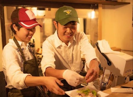 福田さんとスタッフさんのコンビも魅力