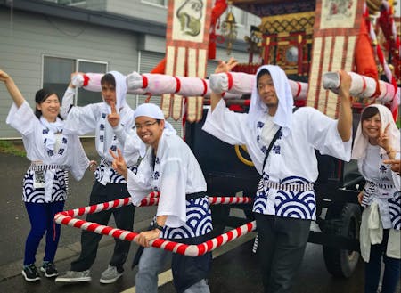 夏のお祭り「根崎神社例大祭」