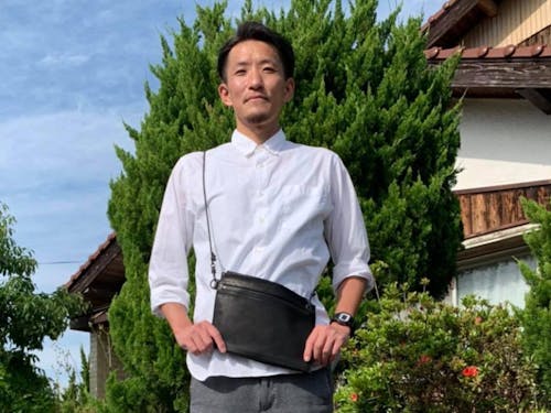 中岡佑輔さん:害獣皮を使ったプロダクトを製作中!