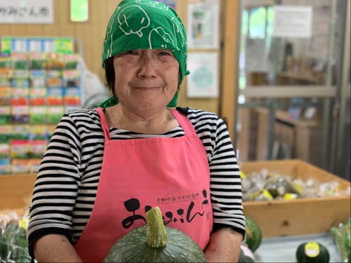 おかんのモデルでもある「おかみさん市」のお母さん♪